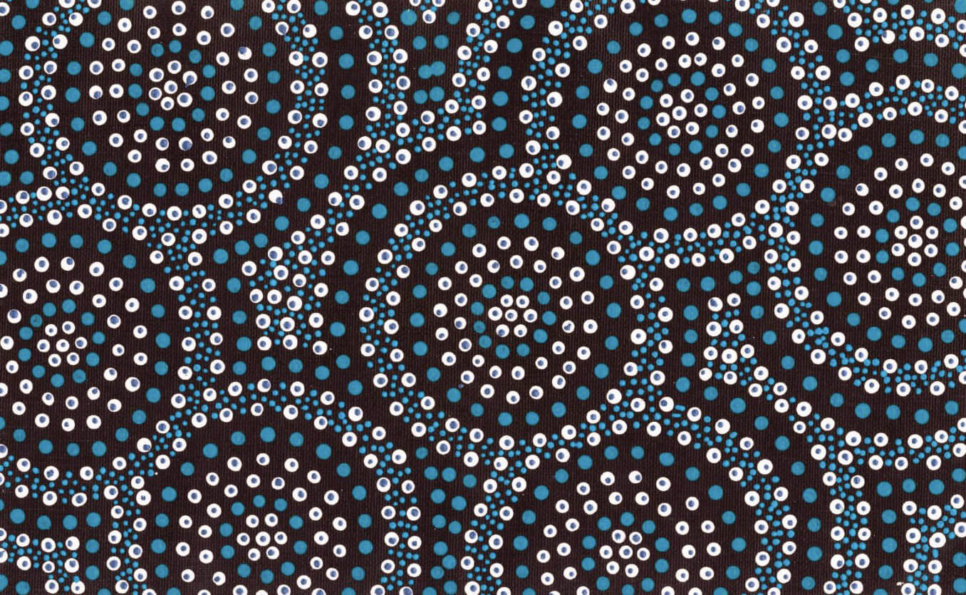 This is an Aboriginal artwork by artist Anthony Bean